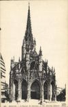 VINTAGE POSTCARD Rouen L Church St Maclou