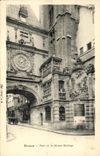 VINTAGE POSTCARD Rouen Tower of the Large Clock