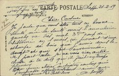 POSTAL Dieppe de la VENDIMIA el castillo viejo y la torre Remy Saint