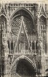 VINTAGE POSTCARD Rouen the Cathedral Detail of the Frontage