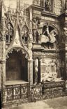 VINTAGE POSTCARD Rouen Notre Dame Tomb of the Dukes of Breze