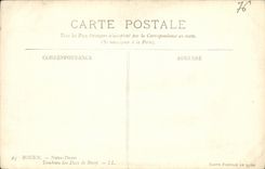 VINTAGE POSTCARD Rouen Notre Dame Tomb of the Dukes of Breze