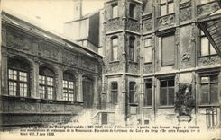 VINTAGE POSTCARD Rouen Hotel of Bourgtheroulde Court D honor