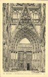 VINTAGE POSTCARD Rouen Notre Dame Gate Of the Booksellers