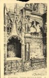 VINTAGE POSTCARD Rouen Tomb of the dukes of Breze