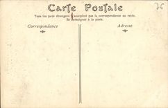 VINTAGE POSTCARD Rouen Site of roughing hew of Jeanne D arc brulee on May 30th  1431