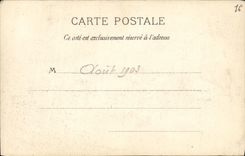 VINTAGE POSTCARD Rouen High old woman tower