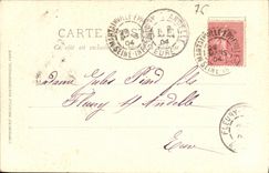 VINTAGE POSTCARD Rouen Good Help the Monument of Jeanne D Arc