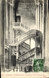 VINTAGE POSTCARD Rouen Cathedral Staircase of the booksellers