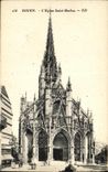 VINTAGE POSTCARD Rouen L Church Satnt Maclou