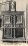 VINTAGE POSTCARD Rouen Musee D Antiquites Dresser carves