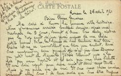 VINTAGE POSTCARD Rouen L Church Holy Ouen and View On Bihorel taken of the arrow of the cathedral