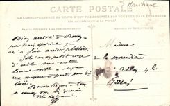 VINTAGE POSTCARD Rouen the Christ of the Room Of Bases