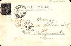 VINTAGE POSTCARD Rouen Boleldieu Bridge