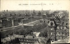 CPA Paris Le Panorama des Sept Ponts