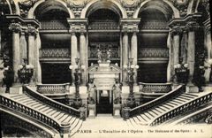 CPA Paris L Escalier de L Opera 