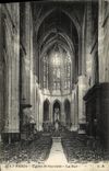 CPA Paris Eglise St Gervais La nef