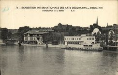 CPA Paris Exposition Internationale Des Arts Decoratifs 1925 Panorama sur la Seine 