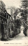 CPA Paris Montmartre La Rue St Vincent