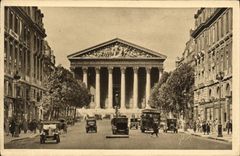 CPA Paris La Madeleine et la Rue Royale