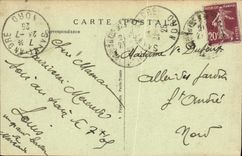 CPA Paris Exposition Des Arts Decoratifs Vue panoramique vers le pont Alexandre III et le grand palais