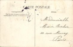 VINTAGE POSTCARD Paris Visite Of Alphonse XIII Places L Etoile Passage of the procession King D Spain