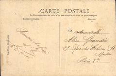 VINTAGE POSTCARD Paris Hillocks Chaumont Childish Walk