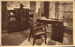 CPA Cabinet de travail noyer 