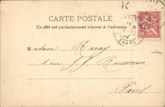 VINTAGE POSTCARD Aumale Gate of the South known as of Jean Pin