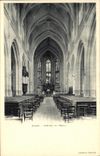 VINTAGE POSTCARD Interior Aumale of L Church