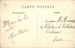 VINTAGE POSTCARD Castle of Mesnieres Hill Saint Amador and the castle seen of the edges of Bethune