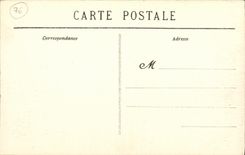 Valle de Mesnil de la POSTAL de la VENDIMIA el castillo y el mar