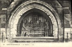 VINTAGE POSTCARD Holy Wandrille the Sepulchre