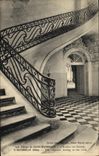 VINTAGE POSTCARD Abbey of Saint Wandrille L staircase of the cells