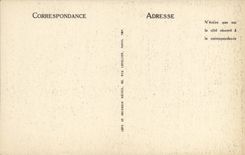 VINTAGE POSTCARD Abbey of Saint Wandrille Gallery of the cloister Wash hand basin