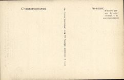 VINTAGE POSTCARD Abbaye of Saint Wandrille Ruines of the transept Dimensions nave