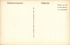 VINTAGE POSTCARD Abbey of Wandrille Saint the Large Refectory