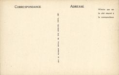 VINTAGE POSTCARD Holy Wandrille L Abbey the Cloister