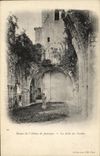 VINTAGE POSTCARD Ruins of L Abbey of Jumieges the Room of the Guards