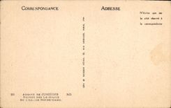 VINTAGE POSTCARD Abbey of Jumieges Ruins of side of L Notre Dame church