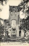 VINTAGE POSTCARD Ruins of L Abbey of Jumieges Nave of L Notre Dame church seen from of the chorus