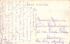 POSTAL Dieppe L de la VENDIMIA antes de los barcos portuarios