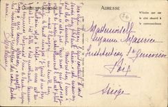 Iglesia Jacques de Dieppe de la POSTAL de la VENDIMIA Saint