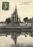 VINTAGE POSTCARD Bonsecours L Church L Apse and the Pond