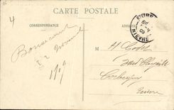 POSTAL Bonsecours de la VENDIMIA visto de la placa