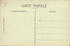 Iglesia de Bonsecours de la POSTAL de la VENDIMIA el cubo en el mes de Maria