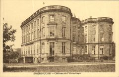 VINTAGE POSTCARD Bonsecours Castle of L Hermitage