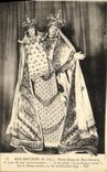 VINTAGE POSTCARD Bonsecours Notre Dame de Bon Help the day of its crowning
