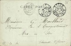 POSTAL Bonsecours de la VENDIMIA el cubo L iglesia de Notre Dame