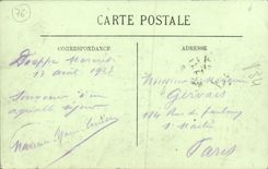 POSTAL Dieppe de la VENDIMIA el casino y el bulevar maritimo